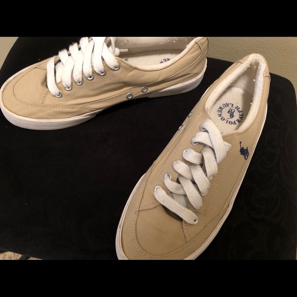 Ralph Lauren Polo sneakers. Good Condition!
